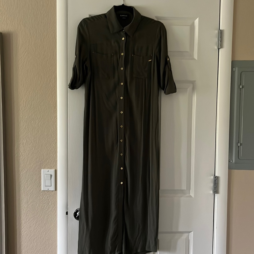 Bebe High Slit Shirt